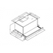Built-in hood TESY SL 401 TB - Телескопични абсорбатори<<<Абсорбатори за вграждане<<<Уреди за