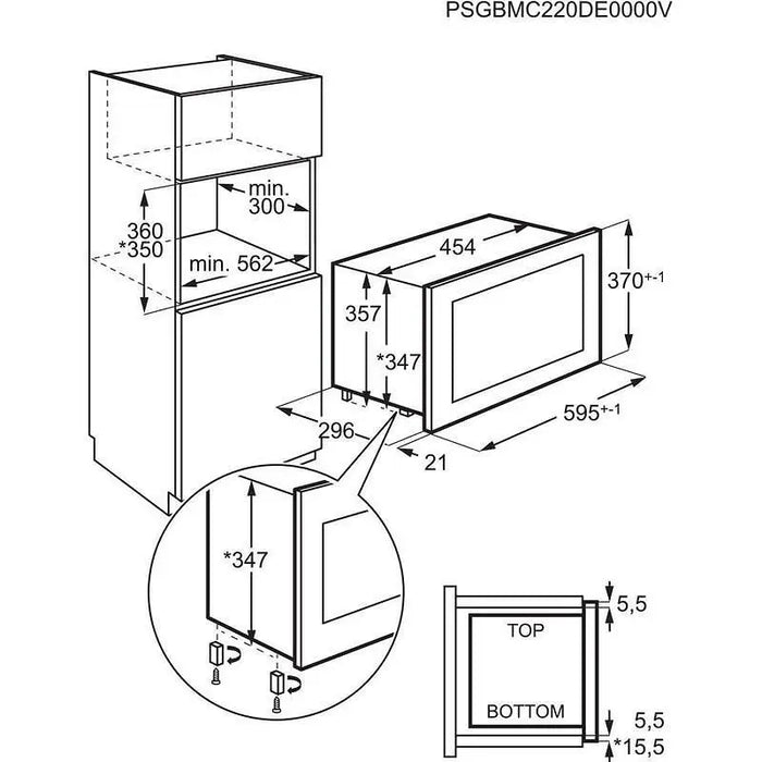Built-in microwave oven AEG MBB1756SEB *** Electronic - Микровълнови фурни за вграждане<<<Уреди за