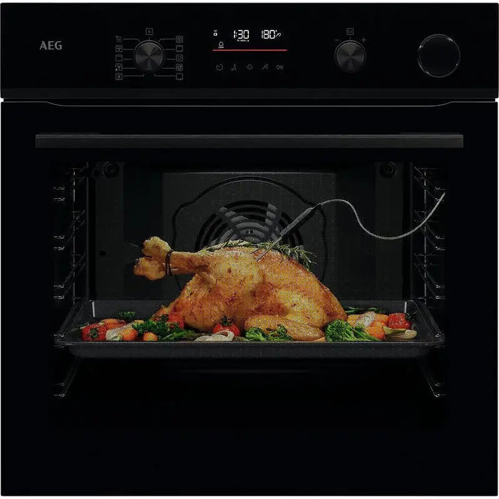 Built-in oven AEG NBR6P531SB (ST) 72 Push buttons A++ Pyrolysis - Фурни<<<Уреди за вграждане<<<ZoraSite