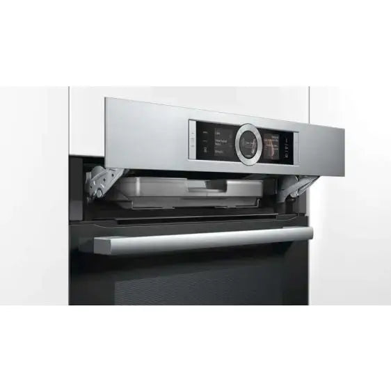 Built-in oven BOSCH HSG656XS1 - Парови фурни<<<Фурни за вграждане<<<Уреди за вграждане<<<TechnoMix&&&Уреди Bosch с