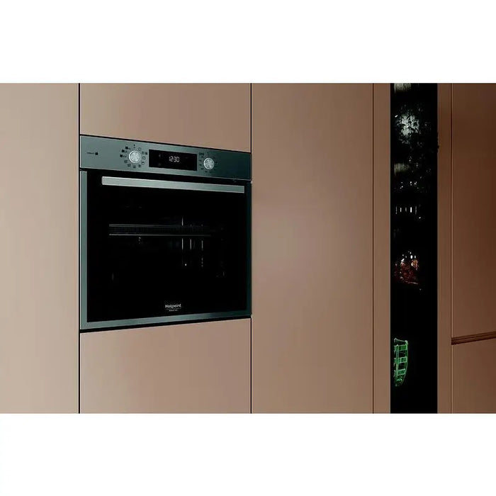 Built-in oven Hotpoint-Ariston HAO 478PSU1F X 71 Push buttons A++ Pyrolysis - Фурни<<<Уреди за вграждане<<<ZoraSite