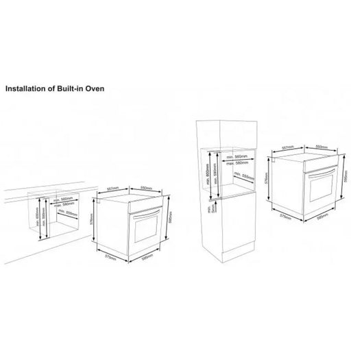Built-in oven Sharp K-60V19BQM*** 69 Push buttons A Catalytic panels - Фурни<<<Уреди за вграждане<<<ZoraSite