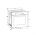 Built-in oven TESLA BO300SB 56 l - Стандартни фурни<<<Фурни за вграждане<<<Уреди за вграждане<<<TechnoMix