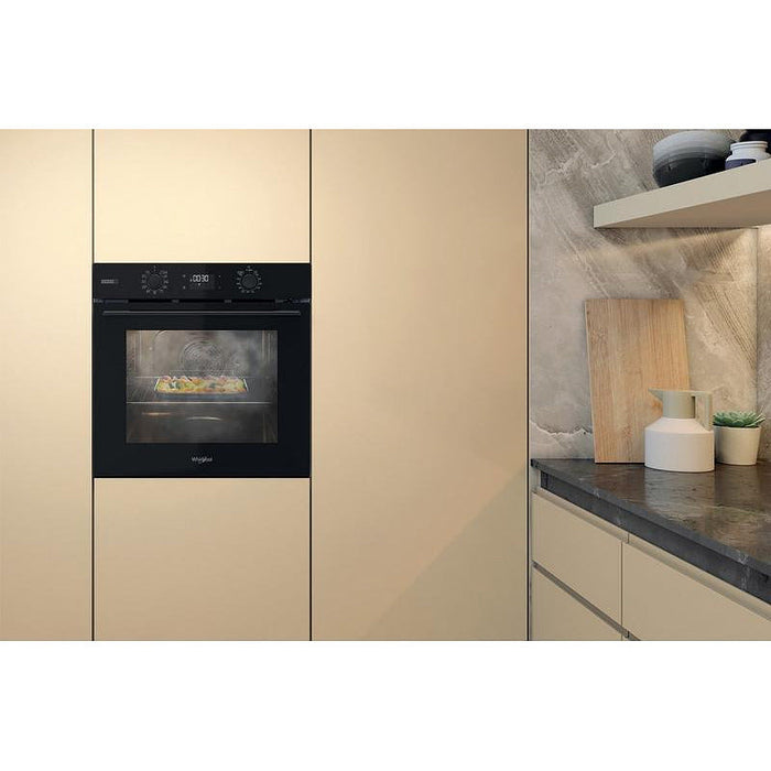 Built-in oven WHIRLPOOL OMSK58RU1SB - Фурни с пиролиза<<<Фурни за вграждане<<<Уреди за вграждане<<<TechnoMix&&&Фурни за