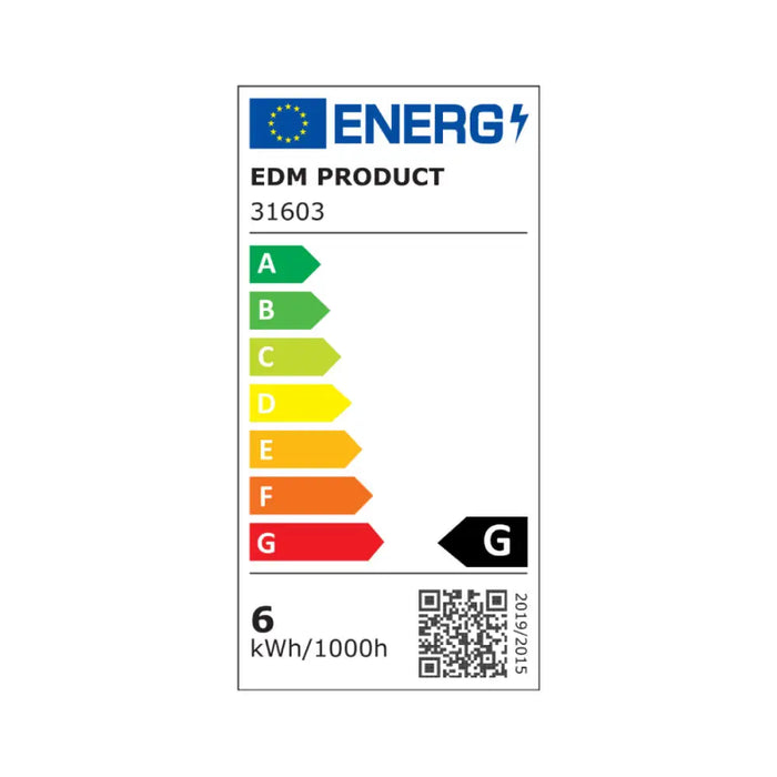 Built-in spotlight EDM 31603 Downlight A G 6 W 320 Lm (6400 K) - Декорация и Осветление<<<Дом Градина<<<BigBuy&&&LED