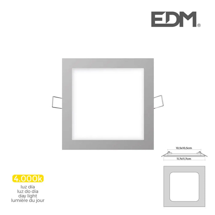 Built-in spotlight EDM 31608 Downlight A G 6 W 320 Lm (4000 K) - Декорация и Осветление<<<Дом Градина<<<BigBuy&&&LED