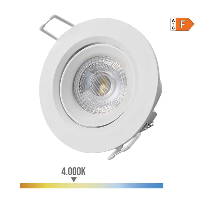 Built-in spotlight EDM 31631 Downlight F 5 W 380 lm (4000 K) - Декорация и Осветление<<<Дом Градина<<<BigBuy&&&LED