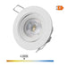 Built-in spotlight EDM 31631 Downlight F 5 W 380 lm (4000 K) - Декорация и Осветление<<<Дом Градина<<<BigBuy&&&LED