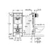 BUILT-IN STRUCTURE GROHE RAPID SL - Структури и комплекти за вграждане<<<Санитарна керамика и