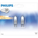 Bulb Philips Halogen amp 14 = 20W/2BL 12V G4 - Крушки<<<Дом и градина<<<TechMart