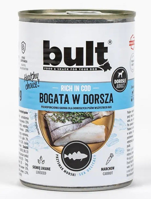 BULT Rich in cod - Wet dog food - 400 g