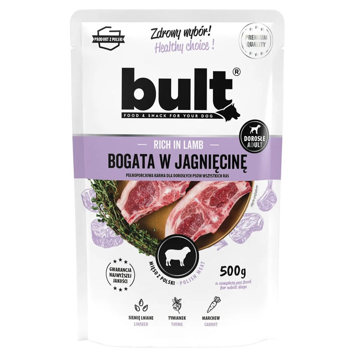 BULT Rich in Lamb – wet dog food – 500 g