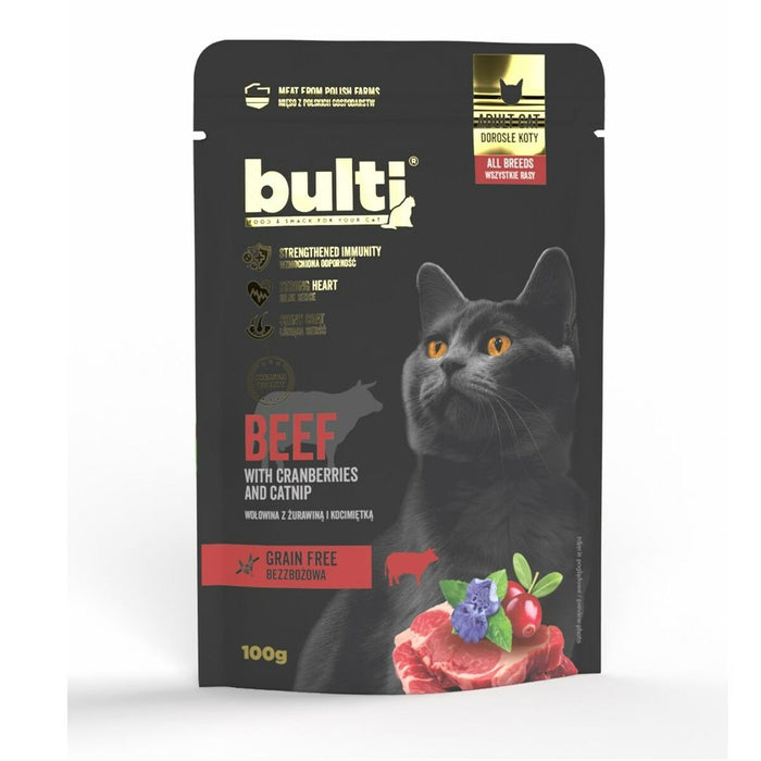 Cat food Bult Beef 100 g