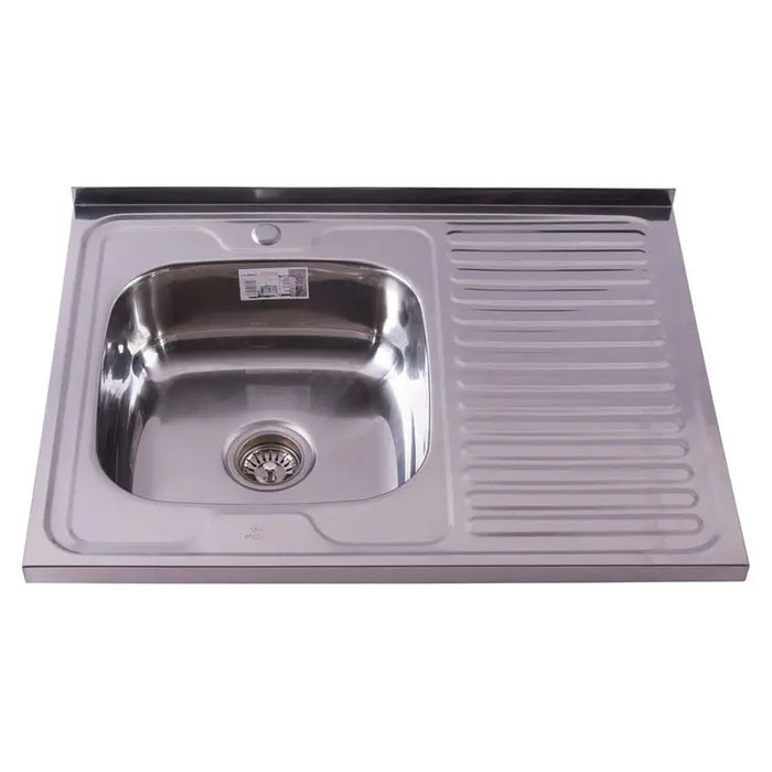 BURGUNDY KITCHEN SINK INTER CERAMIC ICK 8060AR RIGHT 80X60X16 CM. - Кухненски мивки<<<Кухненски