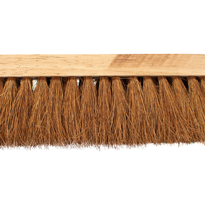 COCONUT BRUSH WOODEN 60CM STRAIGHT THREAD BURSTENMANN