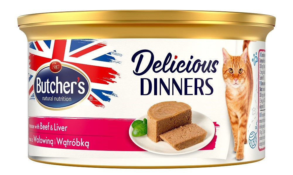 BUTCHER'S Classic Delicious Dinners Beef with liver