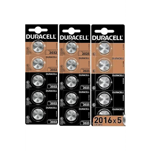 Бутонна батерия DURACELL CR2032 3V 5 бр. в блистер Литиева /цена за 1 батерия/ - Батерии<<<Батерии и зарядни