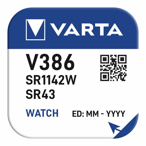 Button battery Varta Silver Silver oxide 1,55 V 1,5 V 1.5 V SR43 (1 Piece) - Електроника Батерии<<<Компютри|