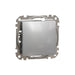 BUTTON SINGLE ALUMINUM SCHNEIDER SEDNA (SDD113111) - Ключове и контакти<<<Електроматериали<<<Praktiker&&&Ключове и