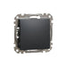 BUTTON SINGLE ANTHRACITE SCHNEIDER SEDNA (SDD114111) - Ключове и контакти<<<Електроматериали<<<Строителни