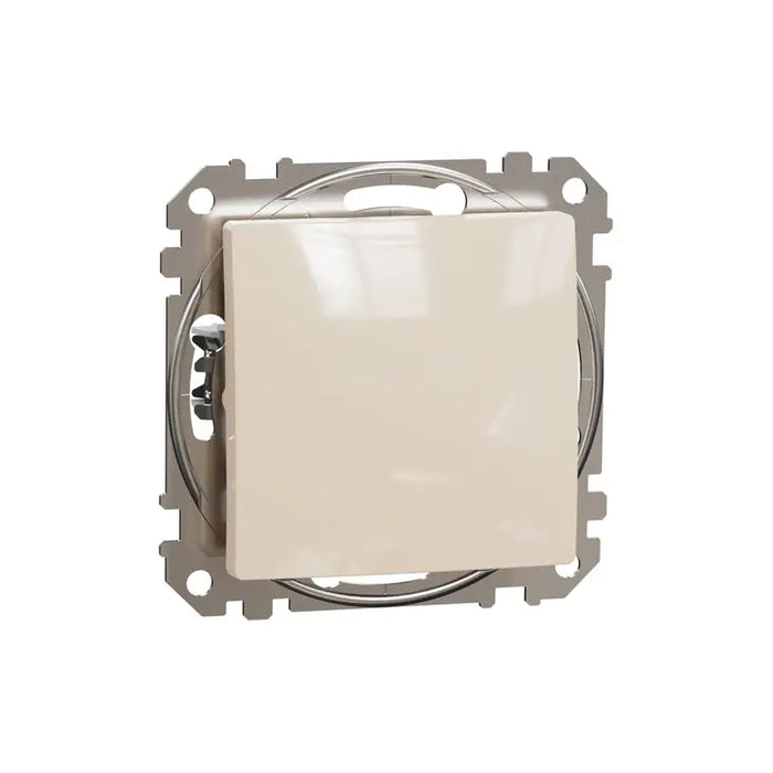 BUTTON SINGLE CREAM SCHNEIDER SEDNA (SDD112111) - Ключове и контакти<<<Електроматериали<<<Praktiker&&&Ключове и