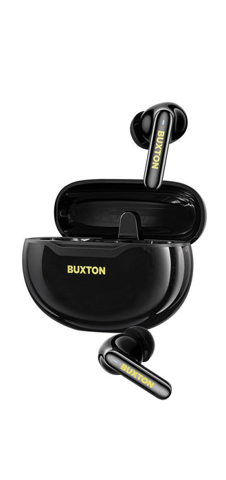 Buxton BTW 7200 Black Tuya - In-ear wireless earphones with charging case, black