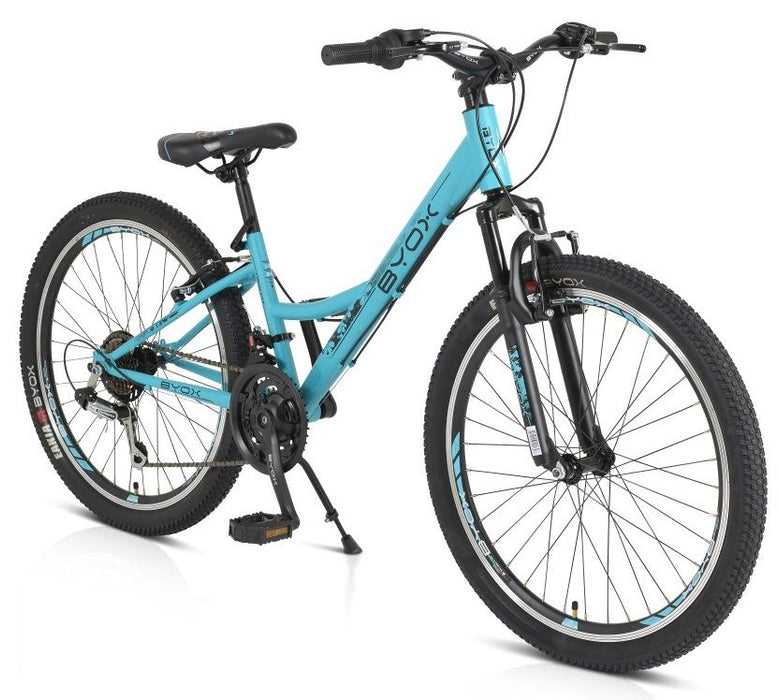 BYOX 24 21ST STEEL BIKE TURQUOISE