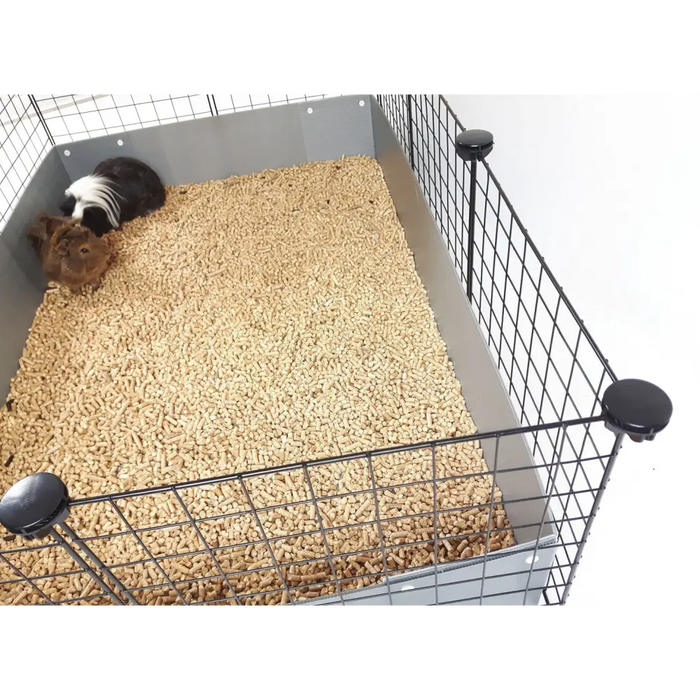 C&C Modular cage 3x2 110x75 cm guinea pig hedgehog black - CagesDMZ-KLA<<<For small animalsDMZ<<<ActionPL
