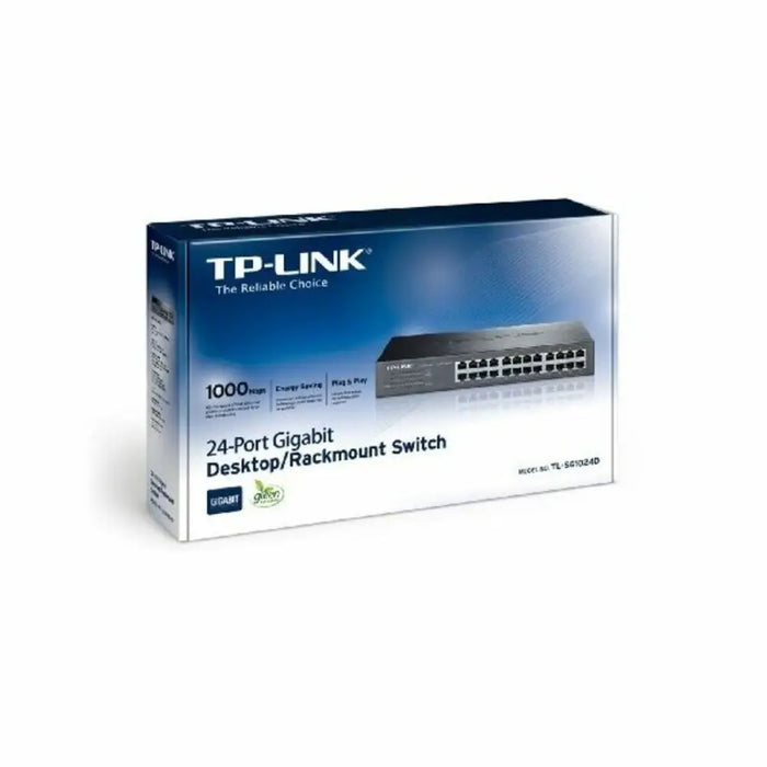 Cabinet Switch TP-Link TL-SG1024D 24P Gigabit - Компютър Мрежи и компоненти<<<Компютри|