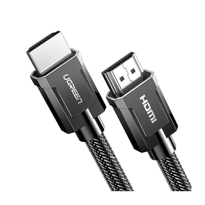 CABLE 4K HDMI/HDMI BRAIDED 5m HD119 UGREEN - Кабели аудио / видео<<<Аксесоари за мобилни устройства и ТВ<<<AmperelB2B