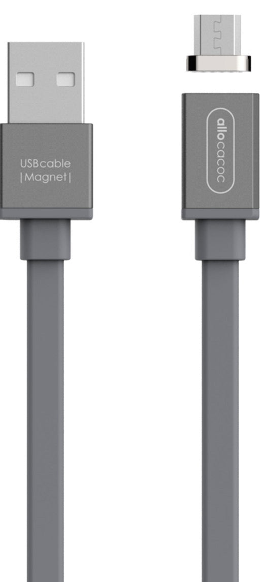 Cable Allocacoc 10766GY USB-micro USB Magnet - Аксесоари за смартфон<<<Аксесоари<<<TechMart&&&Аксесоари за