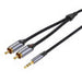 Cable Audio 2xRCA to 3.5mm Vention BCNBG 1.5m (grey) - Audio cables<<<Audio<<<InnproXML&&&Електроника