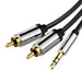 Cable Audio 3.5mm to 2x RCA Vention BCFBI 3m Black - Audio cables<<<Audio<<<InnproXML&&&Електроника