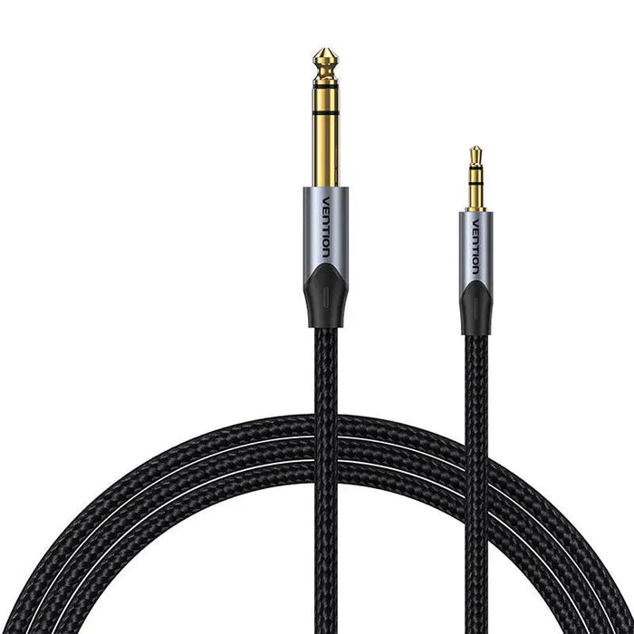 Cable Audio 3.5mm TRS to 6.35mm Vention BAUHF 1m Gray - Audio cables<<<Audio<<<InnproXML&&&Електроника