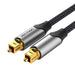 Cable Audio Optical Toslink Vention BAVHI 3m Gray - Audio cables<<<Audio<<<InnproXML&&&Мрежови кабели<<<Компютър Кабели