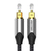 Cable Audio Optical Toslink Vention BAVHI 3m Gray - Audio cables<<<Audio<<<InnproXML&&&Мрежови кабели<<<Компютър Кабели