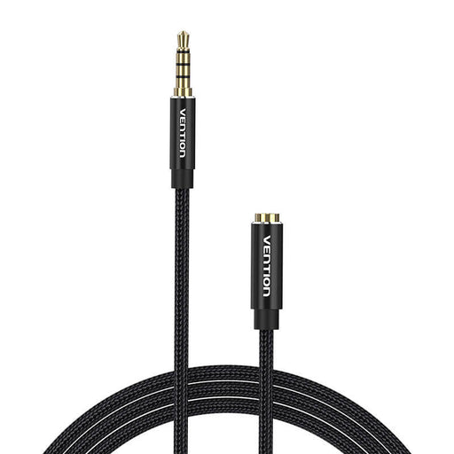 Cable Audio TRRS 3.5mm Male to 3.5mm Female Vention BHCBI 3m Black - Audio cables<<<Audio<<<InnproXML&&&Електроника