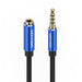 Cable Audio TRRS 3.5mm Male to 3.5mm Female Vention BHCLI 3m Blue - Audio cables<<<Audio<<<InnproXML