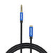 Cable Audio TRRS 3.5mm Male to 3.5mm Female Vention BHCLJ 5m Blue - Audio cables<<<Audio<<<InnproXML&&&Електроника