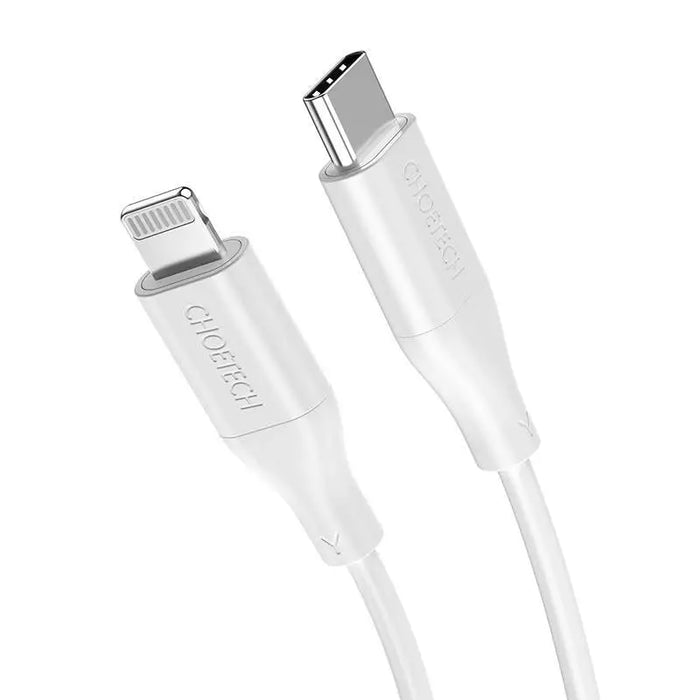 Cable Choetech IP0040 USB-C to Lightning PD18/30W 1,2m (white) - USB cables<<<Cables<<<IT