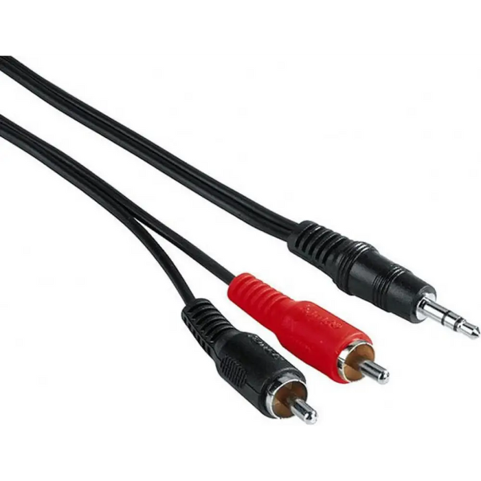 Cable HAMA 122297/43343 3.5mm stereo jack - 2 RCA 5m - Кабели<<<Аксесоари за телевизори<<<Аксесоари<<<TechMart