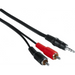 Cable HAMA 122297/43343 3.5mm stereo jack - 2 RCA 5m - Кабели<<<Аксесоари за телевизори<<<Аксесоари<<<TechMart