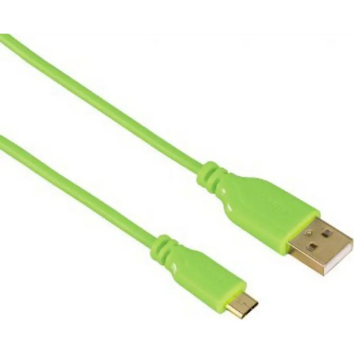 Cable HAMA 135702 micro usb Flexi-Slim USB 2.0 0.75m green - Аксесоари за смартфон<<<Аксесоари<<<TechMart&&&Аксесоари