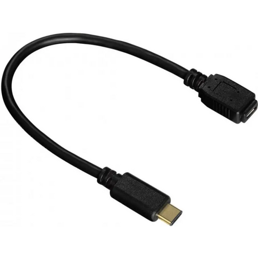 Cable HAMA 135718 USB-C male - MICRO USB female 480MB/s 0.15m - Кабели<<<Периферия<<<Компютри и периферия<<<TechMart