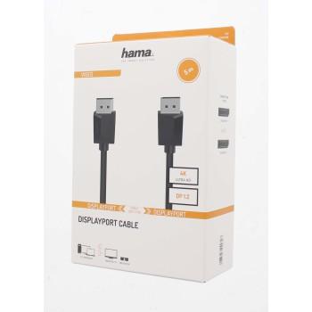 Cable HAMA 200698 DisplayPort male - DisplayPort male 5 m Ultra-HD 4K Black - Видео кабели<<<Кабели<<<ValiAPI