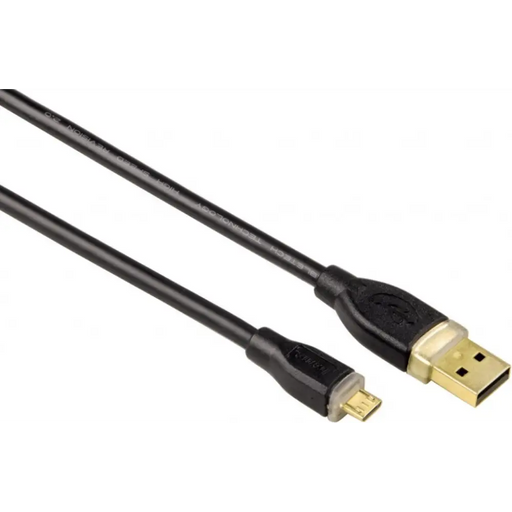 Cable HAMA 78419 USB A - micro usb B 1.8m - Кабели<<<Периферия<<<Компютри и периферия<<<TechMart