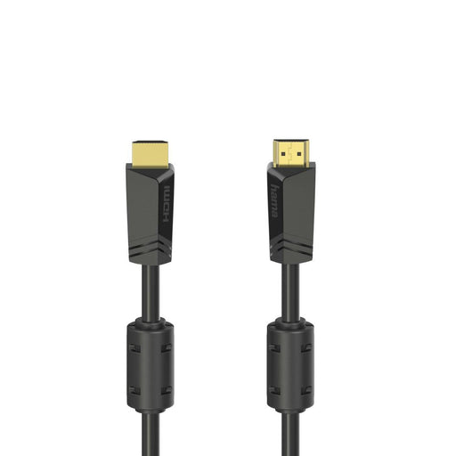 Cable HAMA High-Speed HDMI male - HDMI male 4K 18GB/s Ethernet 10 m Posl. connectors 2 filters Black - Видео