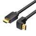 Cable HDMI 2.0 Vention AAQBG 1,5m Angled 270° 4K 60Hz (black) - Video cables<<<Cables<<<IT Accessories<<<InnproXML