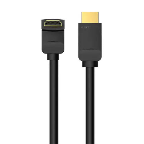 Cable HDMI 2.0 Vention AAQBH 2m Angled 270° 4K 60Hz (black) - Video cables<<<Cables<<<IT Accessories<<<InnproXML