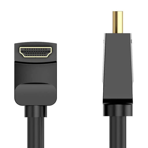 Cable HDMI 2.0 Vention AARBH 2m Angled 90° 4K 60Hz (black) - Video cables<<<Cables<<<IT